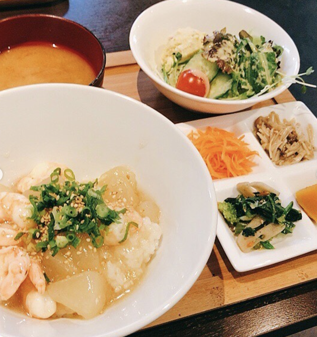 エビと大根のだしあんかけ丼